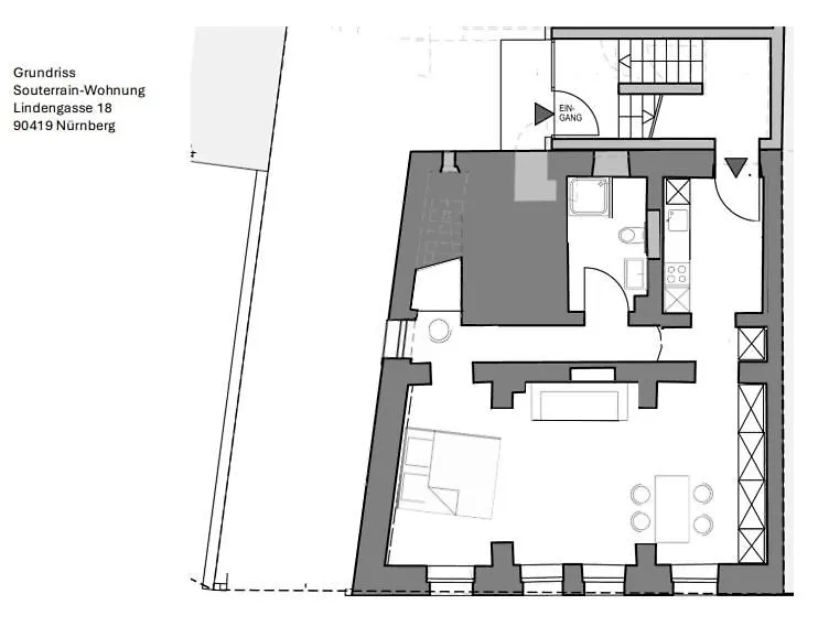 Cosy Castle Appartment Nuernberg - Charmanter Souterrain Altbau Apartment Nuremberg